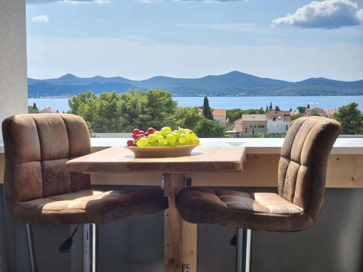 Booking Beautifull Studio Apartment Bell With Balcony And Sea View In Zadar Exterior photo